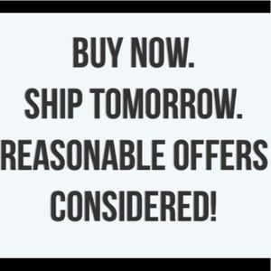 Shipping tomorrow!! Decent offers accepted!